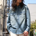 KRIFF MAYER ( クリフメイヤー ) ウエスタンデニムシャツ メンズ 2625110 7オンス アメカジ ワークシャツ 長袖シャツ デニム デニムシャツ 長袖 カジュアル カジュアルシャツ 秋冬 おしゃれ 羽織