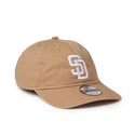 NEW ERA ( ニューエラ ) 9TWENTY ウォッシュドコットン サンディエゴ・パドレス カーキ/ホワイト | 帽子 | キャップ | 日よけ | アウトドア | キャンプ | レジャー | 定番 | クロスストラップ | ユニセックス | にゅーえら | 14942666