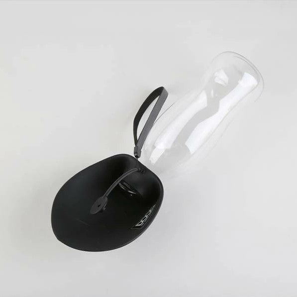 DOOG ( ドゥーグ ) 3in1 ドッグウォーターボトル 犬用給水ボトル 犬用マナーボトル 折りたたみ式犬用ボウル 携帯用犬用水筒 シリコン犬用ボトル 市販ペットボトル対応 トイレ処理 給水 お散歩 犬用品