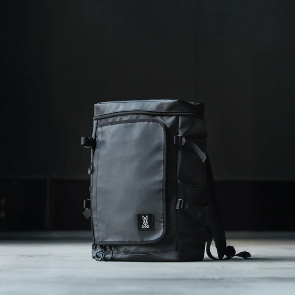 DOD ( ディーオーディー ) ハコピタイト リュックサック バックパック デイパック シンプル PC収納 35L 箱型 撥水 大容量 アウトドア キャンプ 旅行 通勤 通学 レジャー BA138-BK