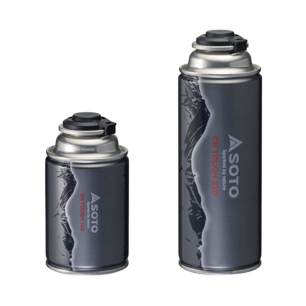 SOTO ( ソト ) CB TOUGH 220 | ST-712 | カセットガス | CB缶 | アウトドア | キャンプ | 登山 | ハイパワー | 新富士バーナー | そと | 料理 | 調理 | 持ち運び | 防災 | 災害対策