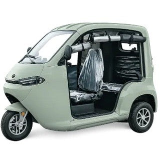 EQV PICNIC ピクニック 3人乗り 電動バイク 電動トゥクトゥク 電動三輪バイク EVバイク ミニEV 3輪 電動スクーター マイクロモビリティ 普通免許 AT限定可 車検不要 車庫証明不要 ヘルメット不要 2000W 72V 75Ah リン酸鉄リチウム