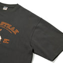 DUCKSTER × いきなりステーキコラボS/TEE カレッジ Tシャツ 肉 半袖 半袖Tシャツ メンズ レディース ユニセックス おじさん トップス ワイルドステーキ プリントTシャツ プリントT ストリート 夏 カジュアル 950216