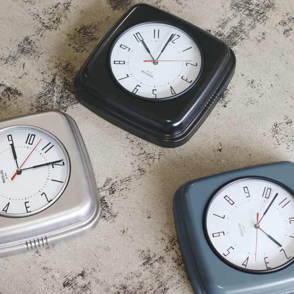 POST GENERAL ( ポストジェネラル ) BISPHAM WALL CLOCK / ビスファム ウォールクロック BLACK 982260008 SILVER 982260010 | 時計 | 掛け時計 | シンプル | スイープムーブメント | ヴィンテージ