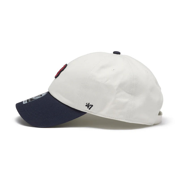 '47 ( フォーティーセブン ) '47 クリーンナップ ボストン・レッドソックス CONTEMPORARY BASICS ベースランナー サンドストーン ネイビーバイザー | 帽子 | キャップ | 日よけ | 14920545 | ふぉーてぃーせぶん