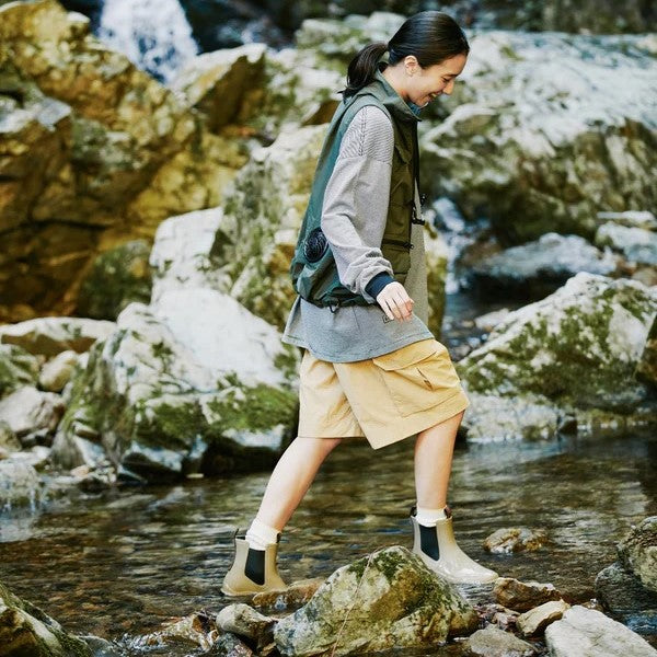 KiU ( キウ ) ツートーンサイドゴアレインブーツ | 防水 | 撥水 | サイドゴアブーツ | ショートブーツ | インソール | クッション | 快適 | おしゃれ | アウトドア | 雨 | 雪 | ユニセックス | メンズ | レディース | K514 | きう | 滑りにくい