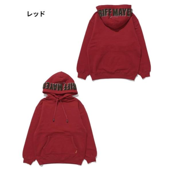 KRIFF MAYER ( クリフメイヤー ) サガラ刺繍裏起毛パーカー ( フードロゴ ) 2523107 | 長袖 | フード | パーカー | メンズ | コットン | シンプル | 裏起毛 | レディース | ユニセックス | 着やすい | 冬 | 秋 | くりふめいやー