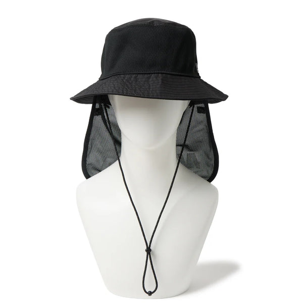 NEW ERA ( ニューエラ ) アドベンチャーライト サンシェード Tech Multi Mesh ブラック | アウトドア | 帽子 | ハット | サファリハット | お出かけ | 登山 | ハイキング | レジャー | 日よけ | UVカット | 14774344 | にゅーえら