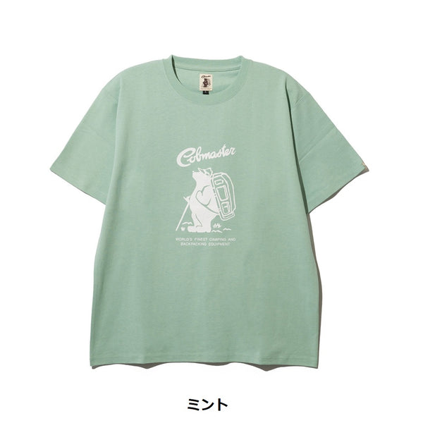 COBMASTER ( コブマスター ) COB FRONT LOGO TEE 7251 | シャツ | 春夏 | Tシャツ | レジャー | Tシャツ | 半袖 | トップス | 定番 | ロゴ | シンプル | 綿100％ | 着やすい | 親子コーデ | お揃い | 81148800 | こぶますたー