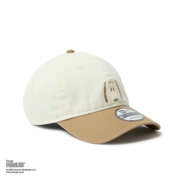 NEW ERA ( ニューエラ ) 9TWENTY Vintage PEANUTS ピーナッツ 2-Tone | 帽子 | キャップ | スヌーピー | 可愛い | プレゼント | ギフト | お出かけ | UVカット | 日よけ | 暑さ対策 | お出かけ | レジャー | アウトドア | 14865366 | 14865367 | にゅーえら