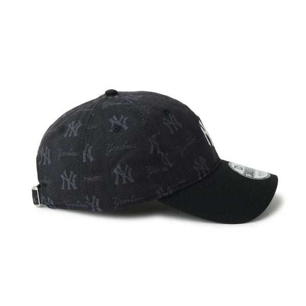NEW ERA ( ニューエラ ) 9TWENTY MLB Jacquard ニューヨーク・ヤンキース ブラック | 帽子 | キャップ | 日よけ | オシャレ | UVカット | コットン | サイズ調整 | ジャカード | 14745053 | にゅーえら