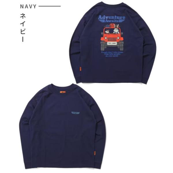 KRIFF MAYER ( クリフメイヤー ) クリフラビットロンT ( 車 ) MENS | メンズ | 2536303 | ロンT | 長袖 | Tシャツ | 長袖Tシャツ | アパレル | 綿100% | フロント | ユニセックス | 刺繍 | バックプリント | プリントT | くりふめいやー