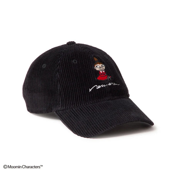 NEW ERA ( ニューエラ ) 9TWENTY Moomin ムーミン リトルミイ 15154849 コーデュロイ キャップ 帽子 ブラック レディース メンズ 8W Corduroy コラボ おしゃれ カジュアル 秋冬 ユニセックス
