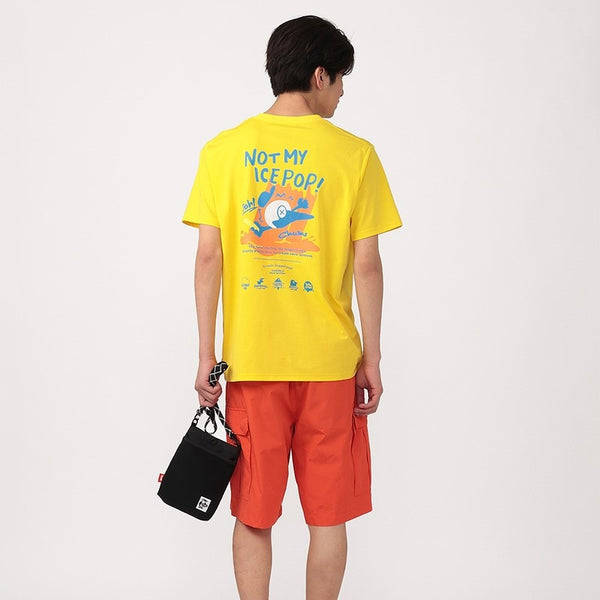 CHUMS ( チャムス ) ドライノットマイアイスポップTシャツ | 半袖 | Tシャツ | 半袖Tシャツ | アパレル | 夏服 | バックプリント | お出かけ | UVカット | 遮熱 | ドライ | キャンプ | アウトドア | レジャー | CH01-2762 | ちゃむす