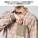 KRIFF MAYER ( クリフメイヤー ) 袖リブハッピーシャツ | MENS | 2536301 | 長袖シャツ | 長袖 | ウェア | メンズ | 春 | ストライプ | チェック | トップス | インナー | アウトドア | お出かけ | 胸ポケット | くりふめいやー | カジュアル