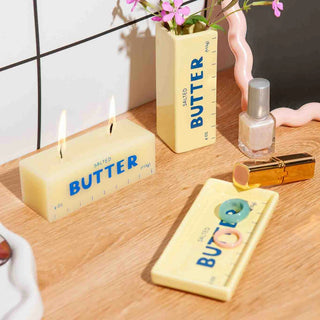 DETAIL ( ディテール ) Trinket Tray " Butter " DOIY トリンケット トレイ " バター " | バターモチーフ | トレイ | プレゼント | ギフト | 面白い | 可愛い | 食べ物 | 小物トレイ | 陶器 | レトロ | ユニーク | H0162 | でぃてーる