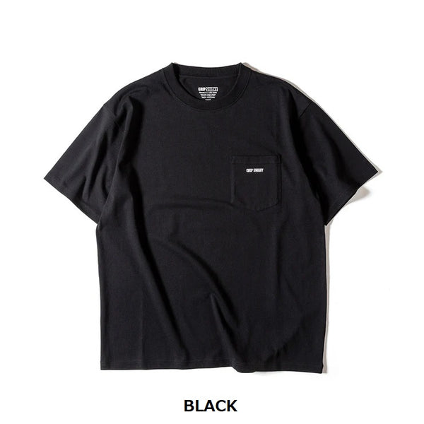 GRIP SWANY ( グリップスワニー ) 【 GSMCT-110T 】 GS BOX LOGO POCKET TEE | Tシャツ | 半袖 | ウェア | トップス | ホワイト | ブラック | シンプル | ユニセックス | ぐりっぷすわにー