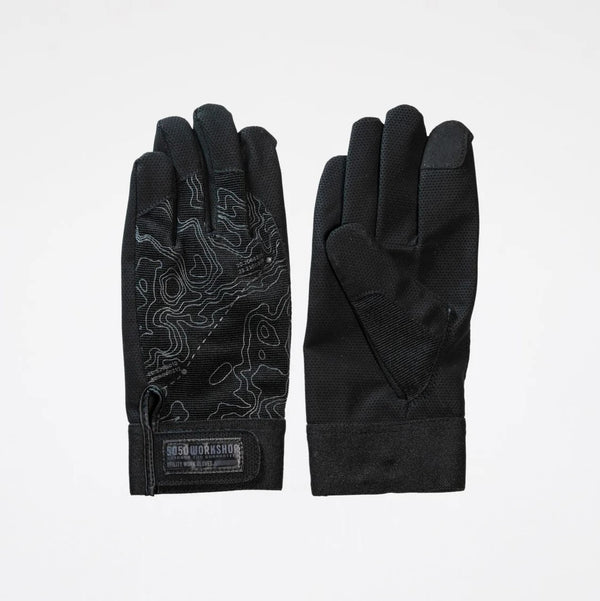 5050WORKSHOP ( フィフティフィフティワークショップ ) UTILITY GLOVES PU | グローブ | 作業 | 携帯も触れる | アウトドア | キャンプ | TR047-5WS-4487 | TR047-5WS-4483 | ガーデニング