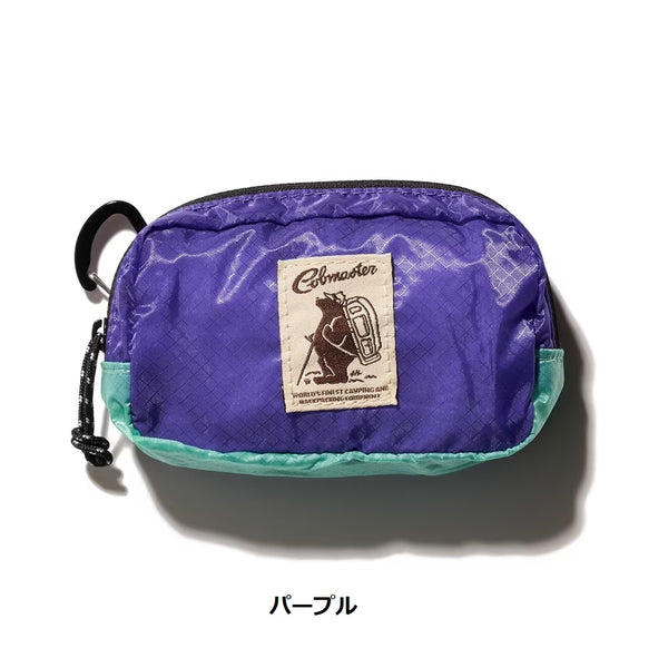 COBMASTER ( コブマスター ) COB-CR SQUARE POUCH S | ポーチ | アウトドア | レジャー | キャンプ | 旅行 | カード入れ | マチ付き | ミニウォレット | ミニ財布 | コンパクト | 軽量 | 防水 | 81020600 | こぶますたー
