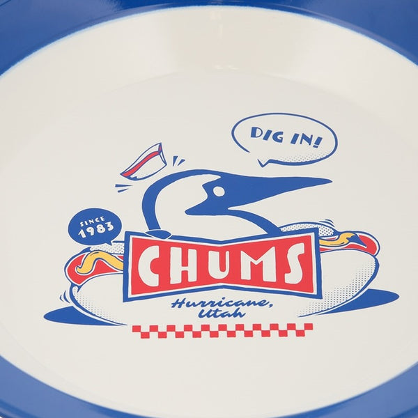 CHUMS ( チャムス ) チャムスホームダイナープレート24cm | 食器 | テーブルウェア | 皿 | ボウル | 可愛い | ピクニック | キャンプ | アウトドア | ワンプレート | CH62-2144 | スタッキング | 24cm | ちゃむす