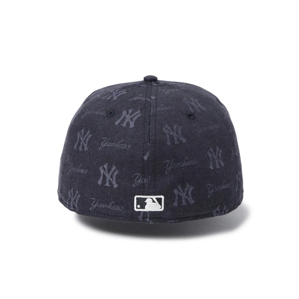 NEW ERA ( ニューエラ ) 59FIFTY MLB Jacquard ニューヨーク・ヤンキース ブラック | 帽子 | キャップ | 日よけ | オシャレ | 可愛い | フラットバイザー | ユニセックス | お出かけ | アウトドア | 14745152 | にゅーえら