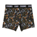 CHUMS ( チャムス ) チャムスパターンボクサーズ 下着 ボクサーパンツ 前開き ポリエステル 蒸れにくい ドライ 抗菌 防臭 総柄 柄パンツ アンダーウェア 男性用 メンズ ボクサーブリーフ CH09-1339