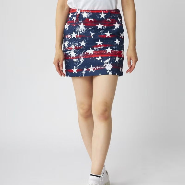 【 SALE 】 LOUDMOUTH ( ラウドマウス ) レディース 柄インナー付きスカート | スカート | ゴルフ | ゴルフウェア | 派手 | 可愛い | UV | ストレッチ | 動きやすい | らうどまうす | 762351