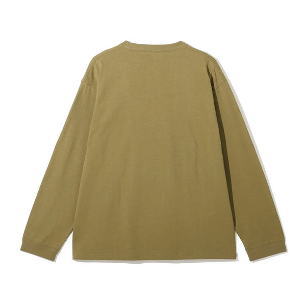 GRIP SWANY ( グリップスワニー ) 【 GSMCT-115 】 BOX LOGO LS TEE | ロンT | ロングTシャツ | シンプル | アウトドア | お出かけ | コットン100% | カジュアル | キャンプ | アパレル | ぐりっぷすわにー