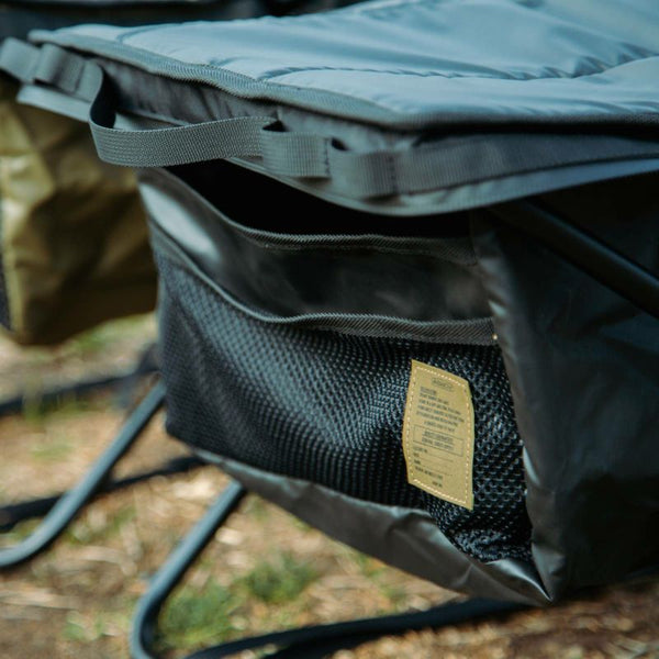 AS2OV ( アッソブ ) NYLON POLYCARBONATE MULTI OTTOMAN マルチオットマン | オットマン | フットスツール | フットレスト | コンパクト | 持ち運び | アウトドア | キャンプ | リラックス | 足置き | 392300 | ブラック | 黒色