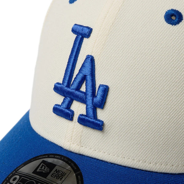 NEW ERA ( ニューエラ ) 9FORTY 2-Tone Woven Label ロサンゼルス・ドジャース クローム ロイヤルバイザー | 帽子 | キャップ | 日よけ | ユニセックス | アウトドア | キャンプ | レジャー | お出かけ | 14667830 | にゅーえら