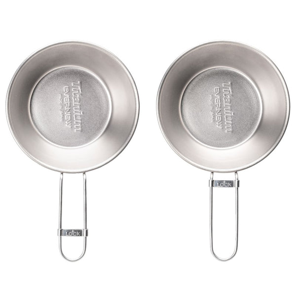 EVERNEW ( エバニュー ) チタンシェラカップFD | チタン | シェラカップ | 調理 | 取り分け | 直火 | アウトドア | キャンプ | 登山 | トレッキング | ハイキング | 300ml | 折りたたみ | コンパクト | EBY152 | えばにゅー