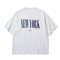 NEW ERA ( ニューエラ ) 半袖 オーバーサイズド コットン Tシャツ Powered by GORO NAKATSUGAWA ( min-nano ) ニューヨーク・ヤンキース ホワイト | シャツ | 半袖シャツ | コットン | 14467570 | ユニセックス