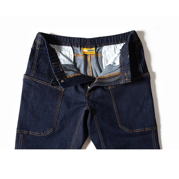 GRIP SWANY ( グリップスワニー ) 【 GSP-70V 】 DENIM CAMP PANTS | パンツ | ロングパンツ | 定番 | 復刻 | デニム | デニムパンツ | インディゴ | ライトインディゴ | アウトドア | キャンプ | レジャー | ぐりっぷすわにー