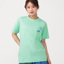 CHUMS ( チャムス ) ドライサンデーモーニングポケットTシャツ | 半袖 | Tシャツ | 半袖Tシャツ | バックプリント | プリントT | アパレル | トップス | オシャレ | お出かけ | アウトドア | キャンプ | UVカット | 遮熱 | ドライ | 夏服 | CH01-2761 | ちゃむす
