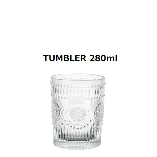 DULTON ( ダルトン ) GLASS TUMBLER "MARGUERITE" グラス タンブラー "マルグリット" | グラス | ガラス | 可愛い | オシャレ | ホームパーティー | 食器 | 食卓 | S115-23 | だるとん