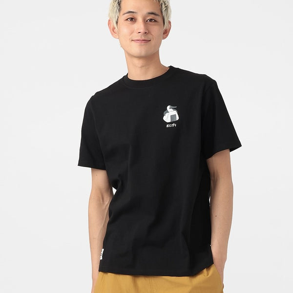 CHUMS ( チャムス ) ブービーオニギリフレンズTシャツ | 半袖 | 半袖Tシャツ | Tシャツ | 夏服 | バックプリント | 可愛い | オシャレ | おにぎり | 食べ物モチーフ | CH01-2743 | ちゃむす | コットン100%
