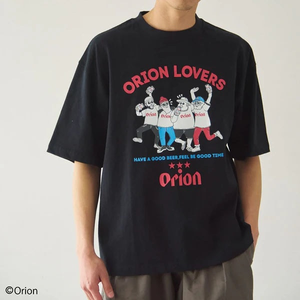 【 Duckster × ORION 】 RELAXED FIT S/STEE | ORION LOVERS | Tシャツ | 半袖 | Tシャツ | トップス | コラボ | 綿100% | オシャレ | カジュアル | オリオンビール | 950211 | ダックスター