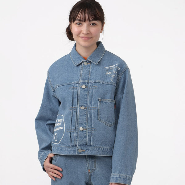 CHUMS ( チャムス ) 守矢努 デニムジャケット ジャケット Gジャン メンズ レディース ユニセックス コラボ 限定 アメカジ カジュアル デニムアウター 長袖 おしゃれ キャンプ CH04-1532