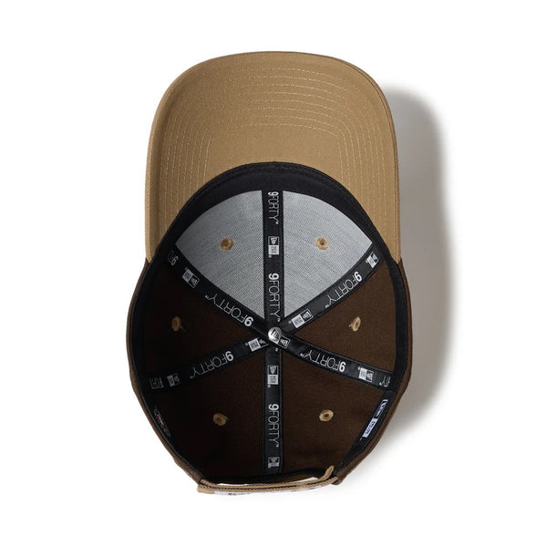 NEW ERA ( ニューエラ ) 9FORTY 2-Tone Woven Label サンディエゴ・パドレス ウォルナット カーキバイザー | 帽子 | キャップ | 日よけ | ポリエステル | ユニセックス | 14667826 | にゅーえら | アウトドア | キャンプ | お出かけ | レジャー