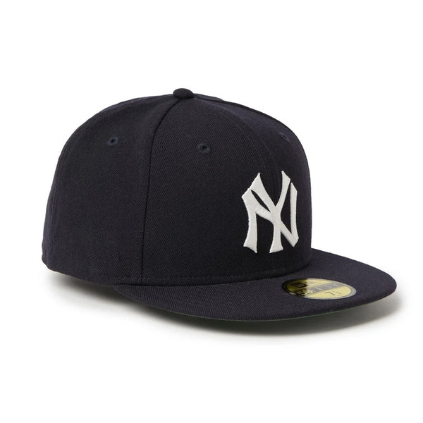 NEW ERA ( ニューエラ ) 59FIFTY Cooperstown ウール ニューヨーク・ヤンキース ネイビー 帽子 59フィフティー メンズ レディース ユニセックス 野球帽 ストリート フィッテッドキャップ MLB カジュアル ブランド帽子 15137350