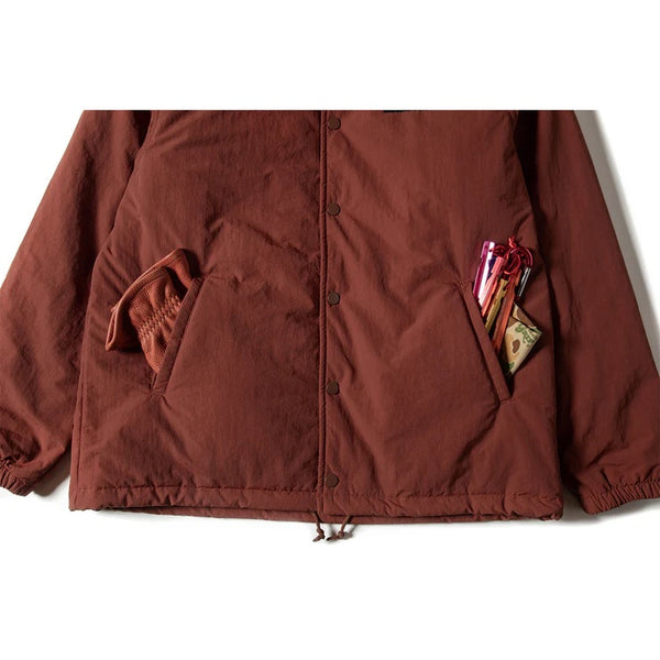 GRIP SWANY ( グリップスワニー ) 【 GSJ-95 】 INSULATED COACH JKT ジャケット | アウター | 冬服 | アウトドア | キャンプ | アパレル | コーチジャケット | 防風 | スマート | ロゴ | プリント