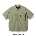 GRIP SWANY ( グリップスワニー ) 【 GSUSH-136 】 GS UTILITY BOX SHIRTS | 半袖 | シャツ | ウェア | 夏服 | アウトドア | キャンプ | 釣り | レジャー | 柔らかい | シンプル | 刺繍 | ぐりっぷすわにー