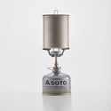 SOTO ( ソト ) アミカス シングルバーナー ガスバーナー OD缶 ストーブ コンパクト 軽量 登山 キャンプ ソロキャンプ アウトドア 圧電点火 収納ケース付き SOD-320