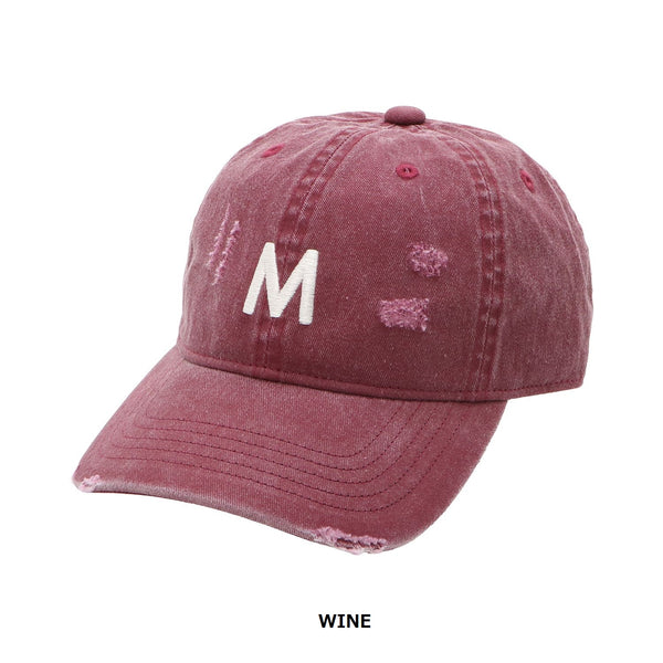 Manhattan Portage ( マンハッタンポーテージ ) Damage 6P Cap | 帽子 | キャップ | 日除け | 日よけ | アウトドア | オシャレ | キャンプ | ダメージ | ヴィンテージライク | 刺繍 | ワンポイント | コットン | カジュアル | MP387