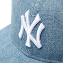 NEW ERA ( ニューエラ ) 9FIFTY Denim ニューヨーク ・ ヤンキース ウォッシュドデニム | デニム生地 | 帽子 | 日よけ | 野球 | キャップ | サイズ調整 | ユニセックス | 14388585 | コットン | スナップバック