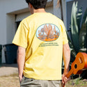 DULTON ( ダルトン ) BOTANY T-SHIRT SAGUARO MUSTARD ダルトン Tシャツ スワロー | マスタード | 半袖 | シャツ | Tシャツ | バックプリント | コットン | アウトドア | キャンプ | 夏服 | T23-0653 | だるとん