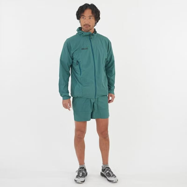 MILLET ( ミレー ) ブリーズバリヤー II ワイルダー ジャケット | アウトドア | キャンプ | 登山 | ハイキング | 軽い | 軽量 | 撥水 | 通気性 | パッカブル | 旅行 | 持ち運び | フード | MIV03176 | みれー