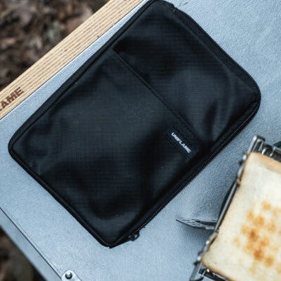 UNIFLAME ( ユニフレーム ) fanマルチロースターケース | 収納ケース | 専用ケース | アウトドア | キャンプ | シンプル | リップストップ | ロングファスナー | ポケット | ポリエステル | 660409 | ゆにふれーむ