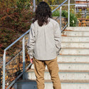 KRIFF MAYER ( クリフメイヤー ) シアサッカーチェックドアシャツ | MENS | 2535103 | メンズ | 長袖 | 長袖シャツ | カジュアル | オシャレ | 春服 | アパレル | チェック | ゆったり | 綿100％ | くりふめいやー