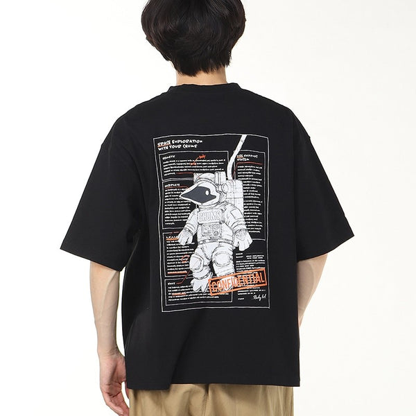 CHUMS ( チャムス ) スペースブービースペーススーツT | トップス | Tシャツ | シャツ | 半袖 | 宇宙 | CH01-2546 | オーバーサイズ | バックプリント | プリントT | コットン100％ | アウトドア | キャンプ